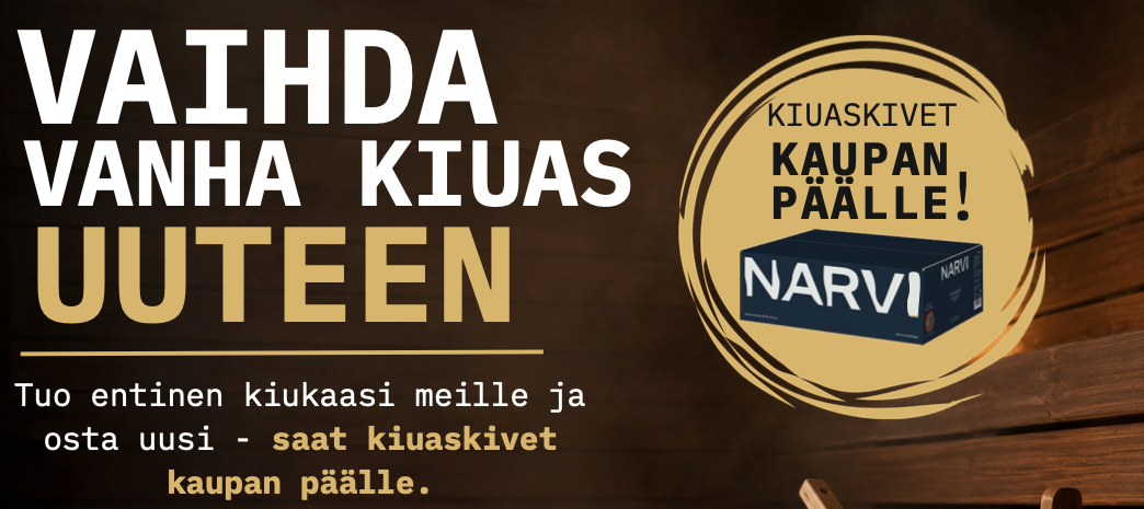 VAIHDA VANHA KIUAS UUTEEN - KIUASKIVET KAUPANPÄÄLLE