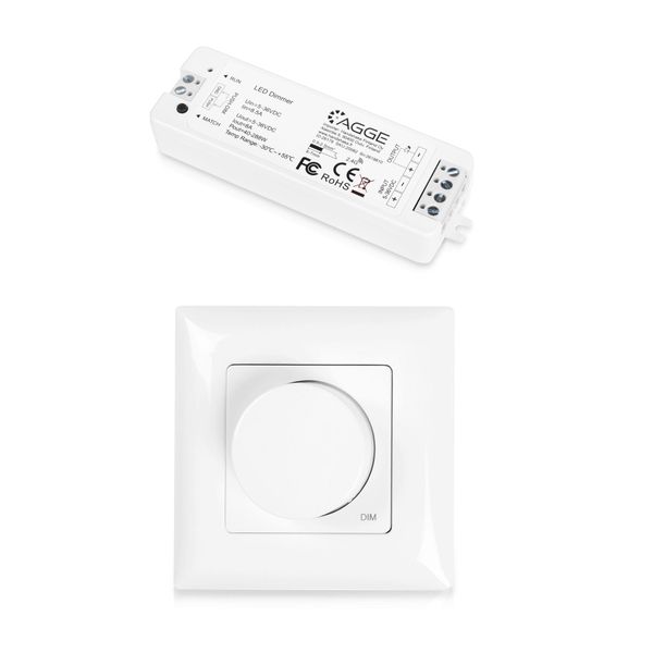 AGGE LED-nauhan kaukosäädin & ohjausyksikkö