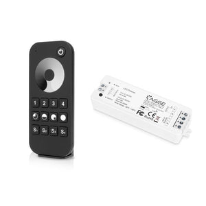 AGGE LED-nauhan kaukosäädin & ohjausyksikkö
