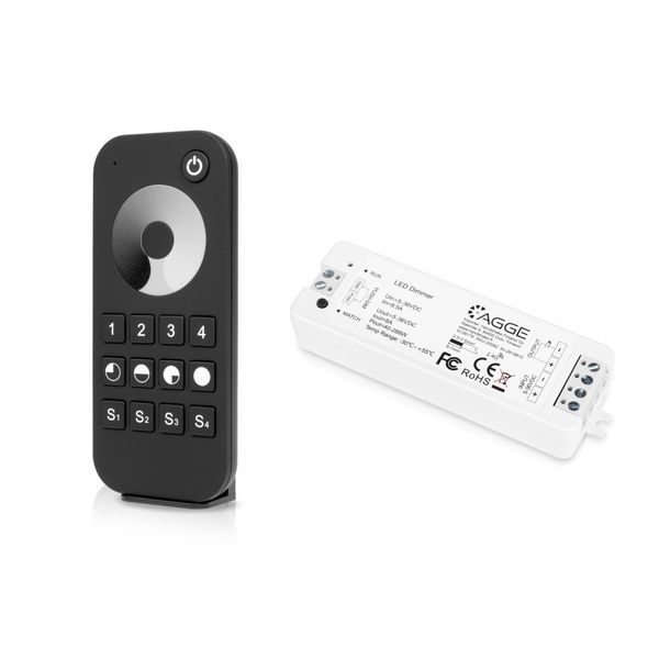 AGGE LED-nauhan kaukosäädin & ohjausyksikkö